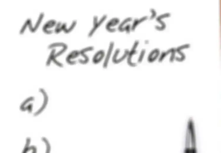 5 Resolusi di Tahun Baru 2015