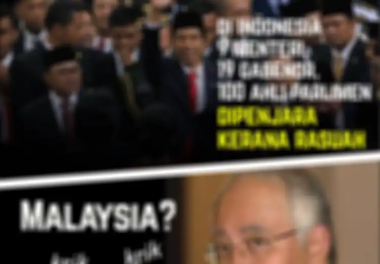 Rakyat Malaysia Iri Pemberantasan Korupsi di Indonesia, Bikin Meme Kocak