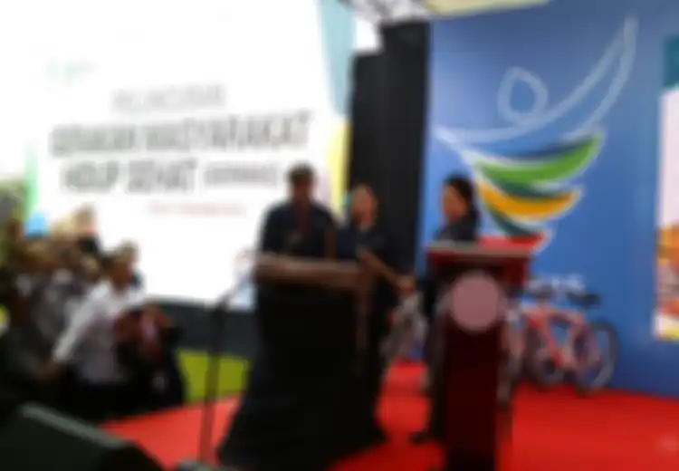 Peluncuran Germas Tandai Puncak Peringatan Hari Kesehatan Nasional