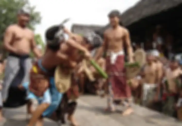 Melihat “Perang” Ala Desa Tenganan