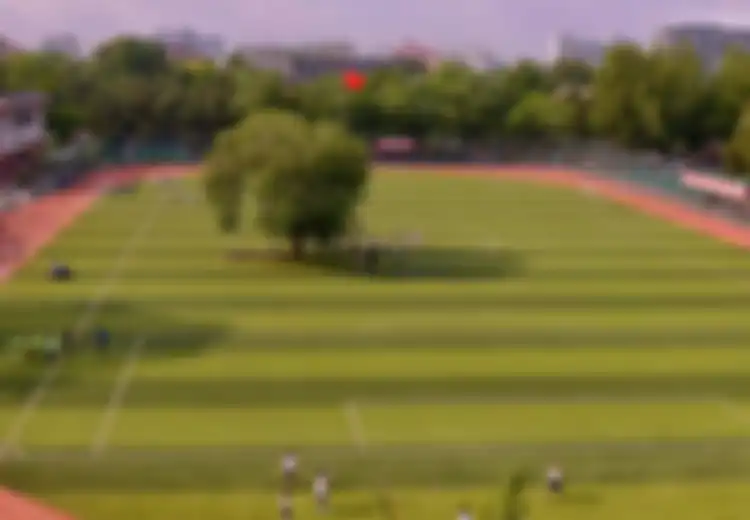 Bermain Bola di Lapangan Ini Wajib Hati-hati Jika Tak Ingin…Buk, Menabrak Sebuah Pohon