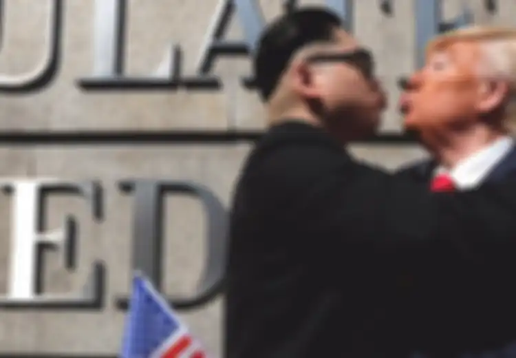 Senyum Sejenak, Beginilah Jadinya Kalau Donald Trump dan Kim Jong-Un Saling Bertukar Rambut