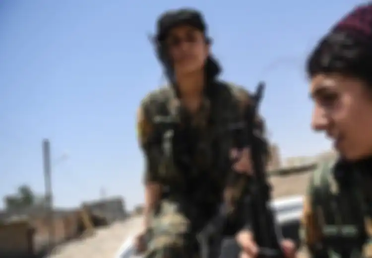 Para Petempur Wanita Yazidi Ini Turut Menentukan Kehancuran Militan ISIS di Ragga Suriah
