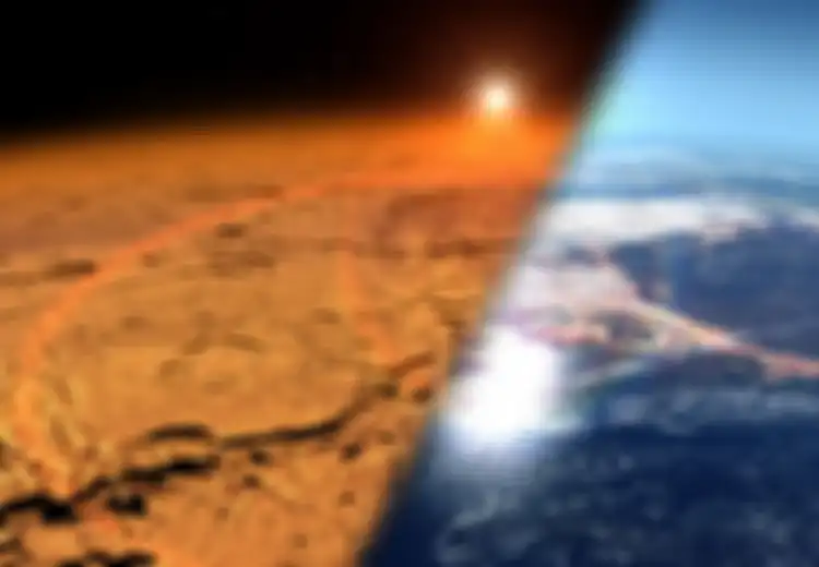 (Foto) Beginilah Potret Keindahan Alam Planet Mars yang Jarang Terekspos Publik
