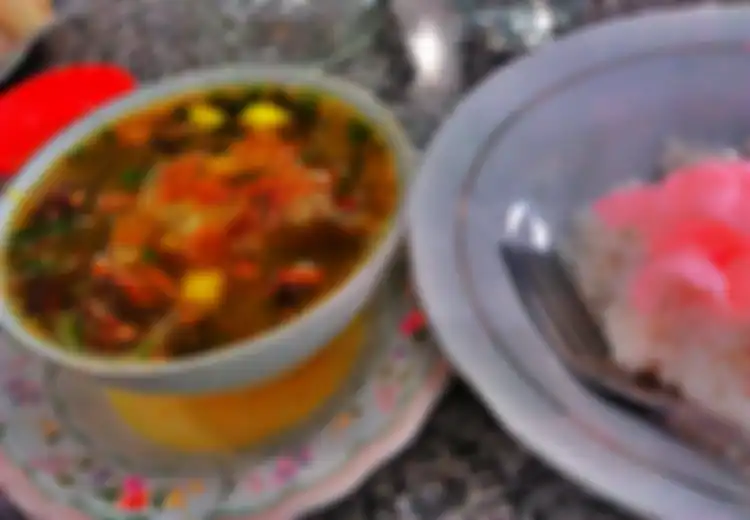 Soto Padang Rajawali, Sarapan yang Menyandu