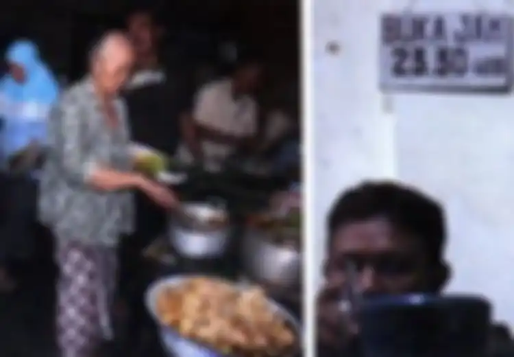 Makan Gudeg Tengah Malam di Dapur