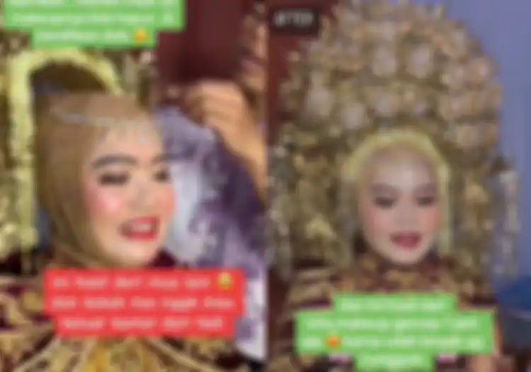 Pengantin kecewa dengan hasil riasan MUA pilihan keluarga, akhirnya minta tolong MUA lain, hasilnya beda banget