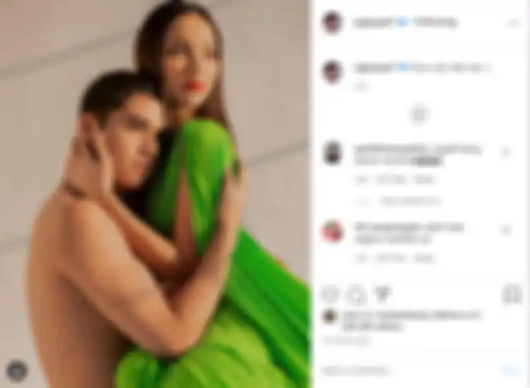 Foto mesra Al Ghazali dan Alyssa Daguise.