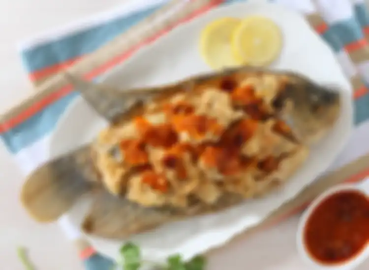 Ikan Gurame Masak Cabai Kering