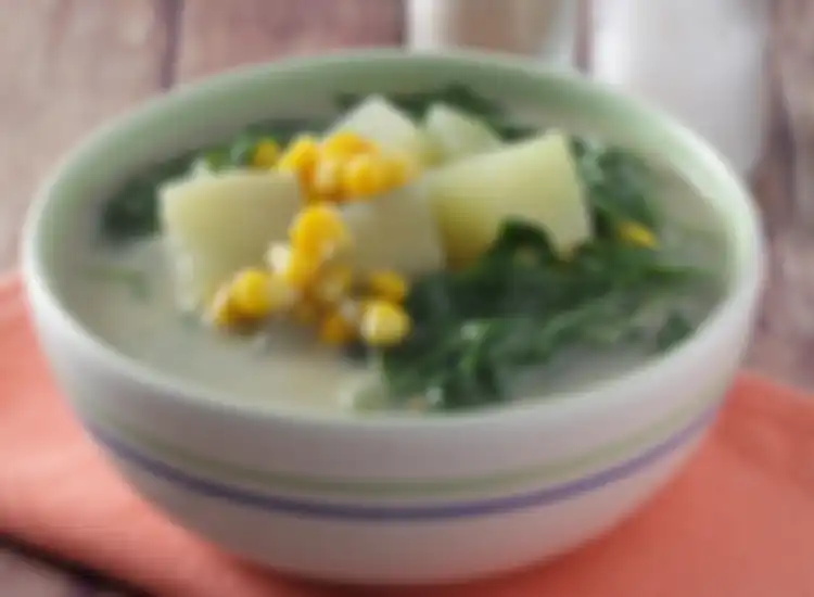 Bobor Bayam Jagung
