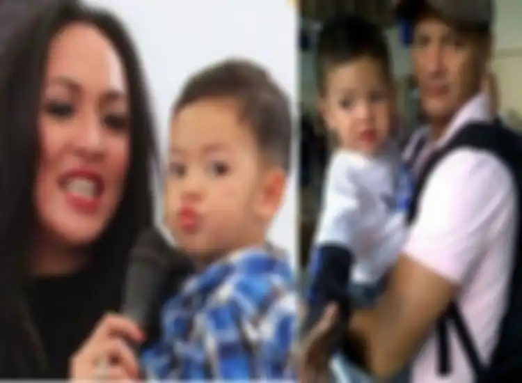 Angelina Sondakh dan Anaknya