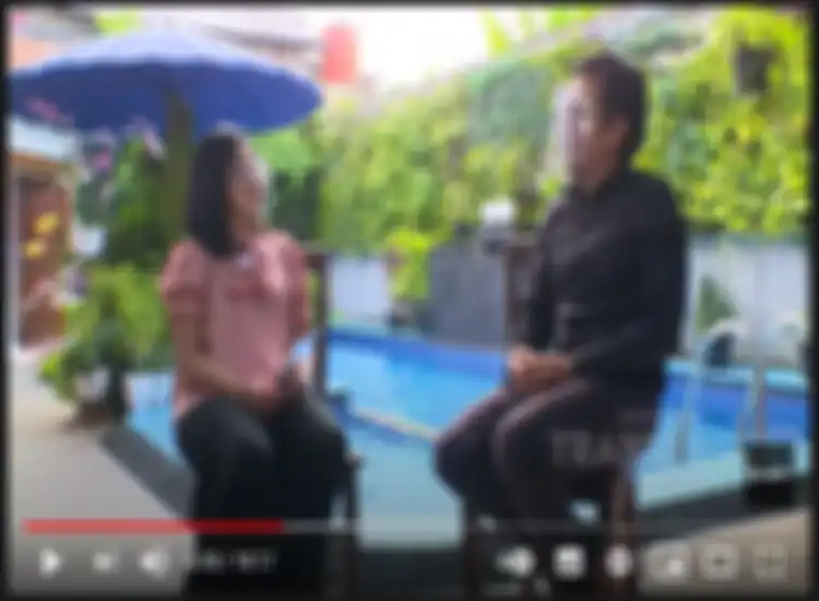 Teddy Syach masih belum berani pulang pasca ditinggal Rina Gunawan
