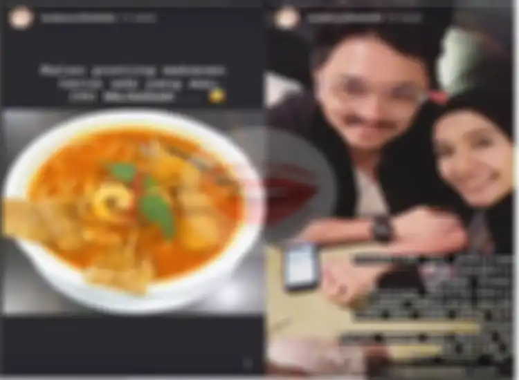 Tangkapan Layar unggahan Laudya Cynthia Bella