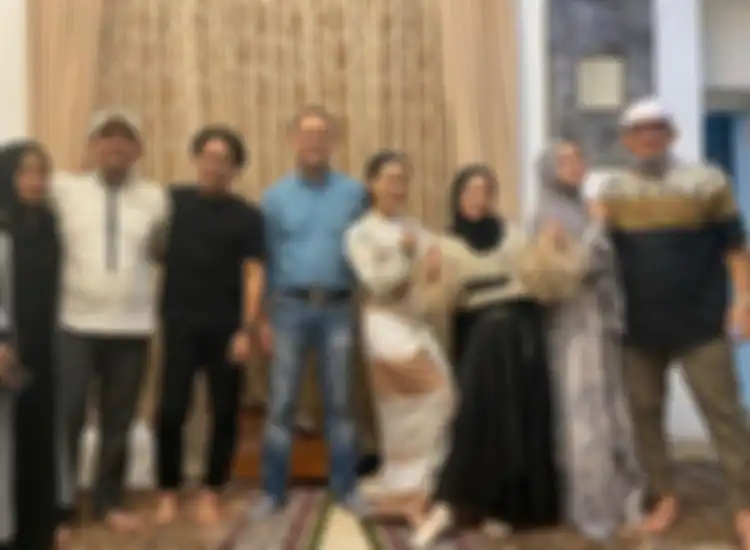 Ayus dan Nissa Sabyan saathadiri buka bersama di rumah Iis Dahlia