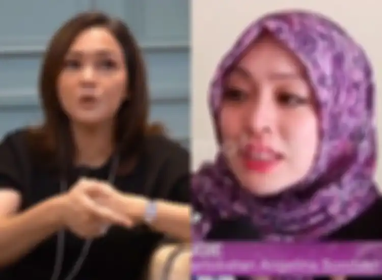 Maia Estianty dan Angelina Sondakh