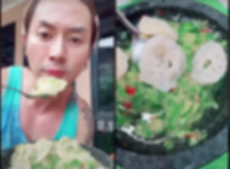 Seblak cobek ala Rafael Tan yang viral di TikTok