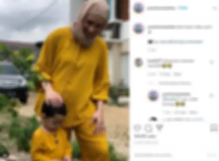 Putri Anne tampak seperti orang hamil