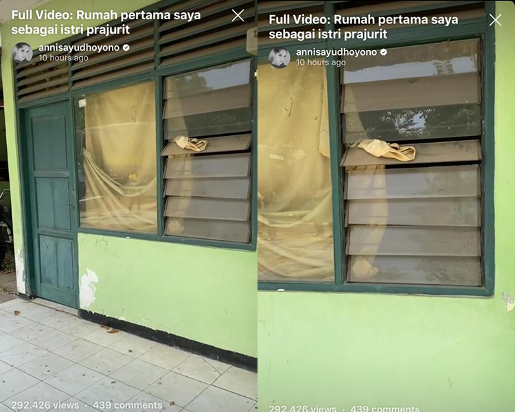 Rumah pertama Annisa Pohan dan AHY