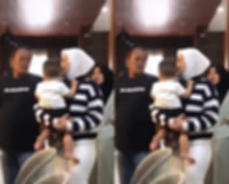 Momen Nathalie Hoslcer pulang ke rumah Sule bawa Adzam