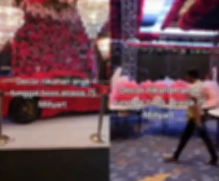 Dekorasi pernikahan anak bos Air Asia yang viral di TikTok