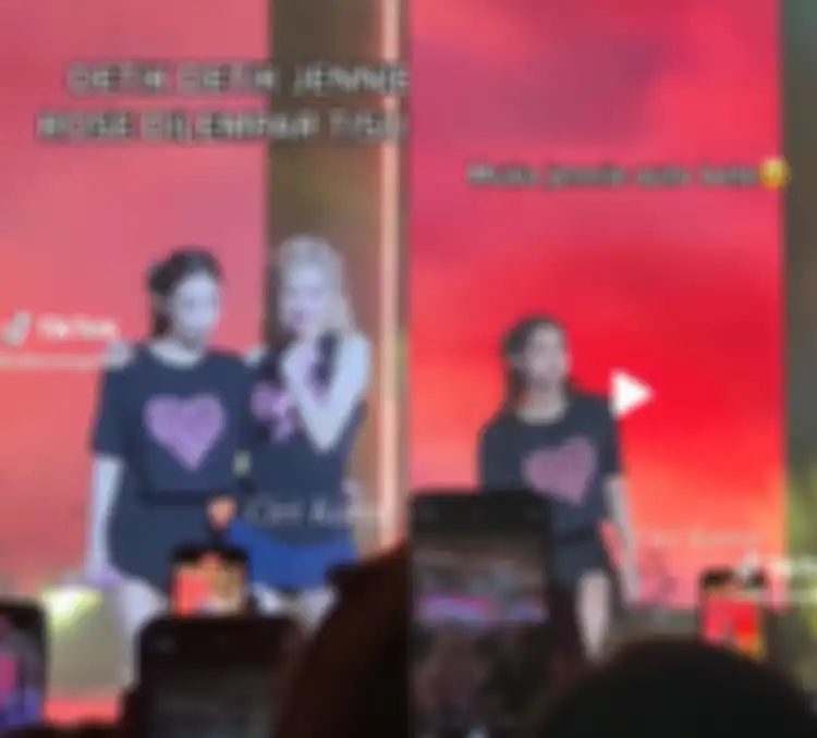 Jennie BLACKPINK bete dilempari tissue oleh penonton