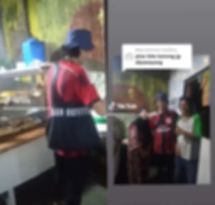 Momen Duta Sheila on 7 makan di warteg