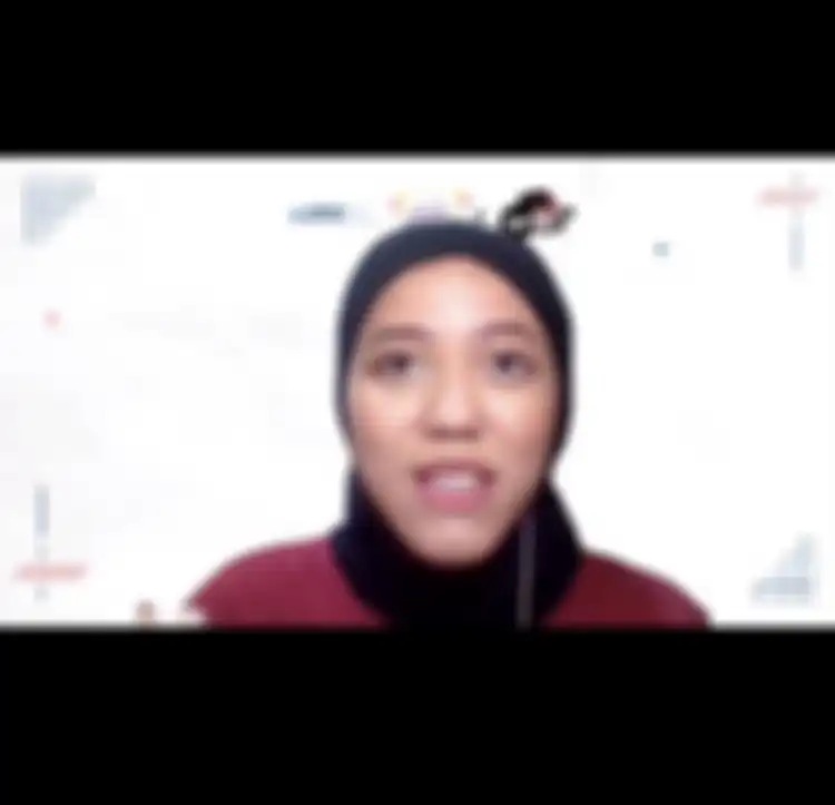 Tiffani Afifa menceritakan pengalaman overthinking di Youth Talks: Overthinking is Overrated?