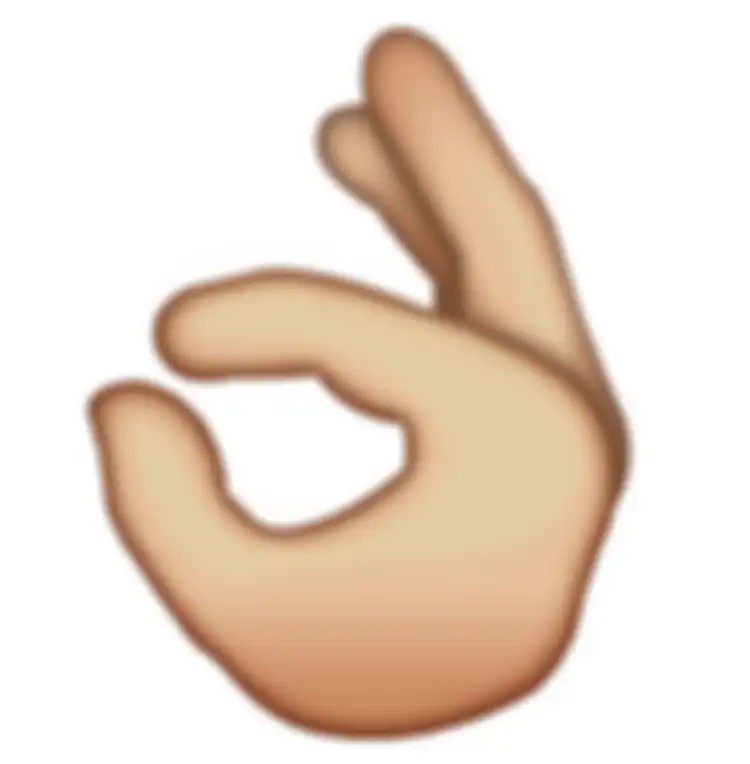 Ilustrasi emoji OK