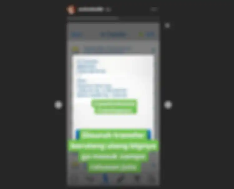 Tangkap Layar Insta Story @sandradewi88