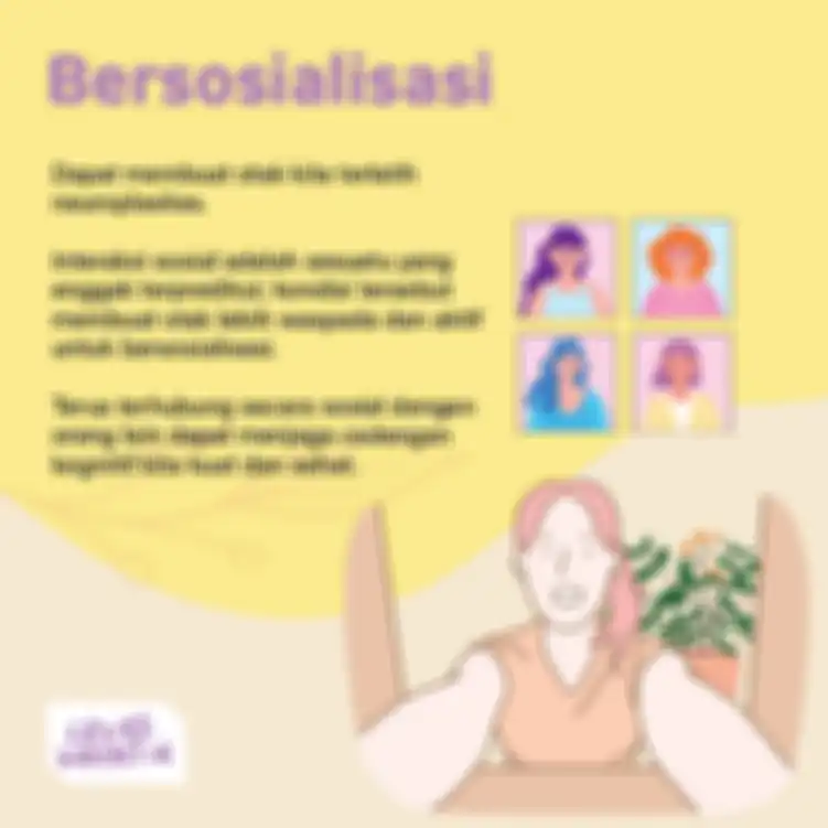Bersosialisasi