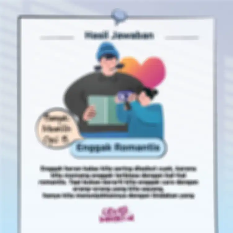 Enggak romantis