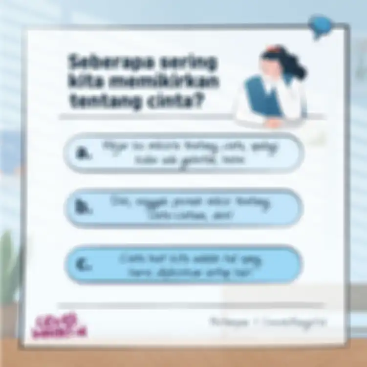 Memikirkan cinta