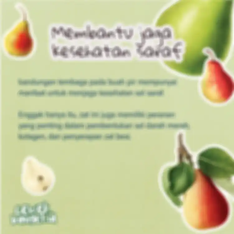 Pir membantu jaga kesehatan saraf