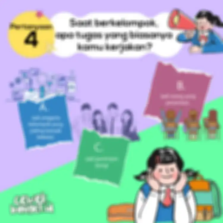 pertanyaan tentang tugas kelompok IPA IPS dan Bahasa