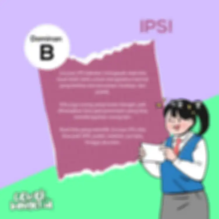 Karakter anak IPS