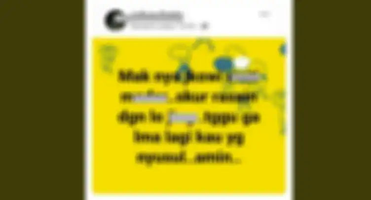 Hujatan netizen mengenai meninggalnya ibunda Jokowi.