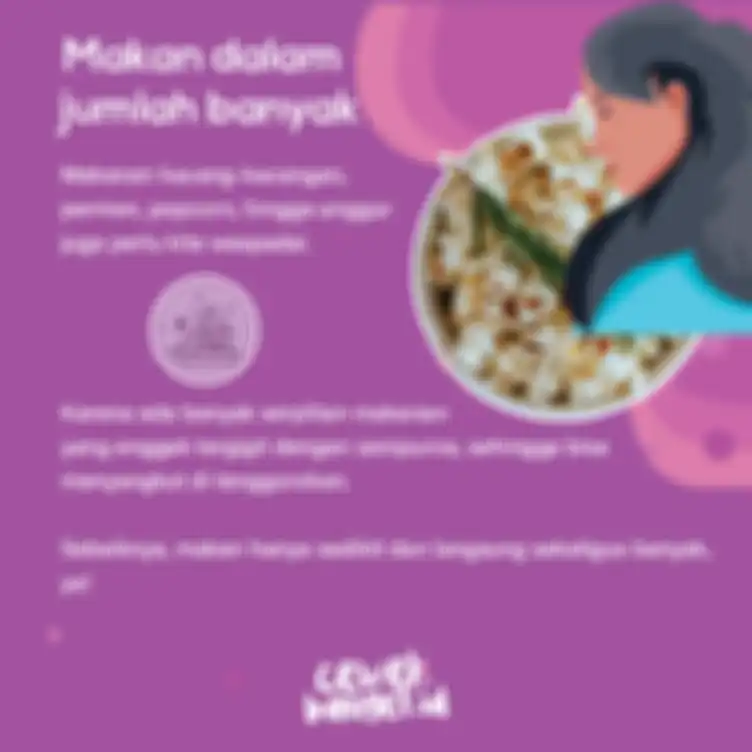 Makanan dalam jumlah banyak