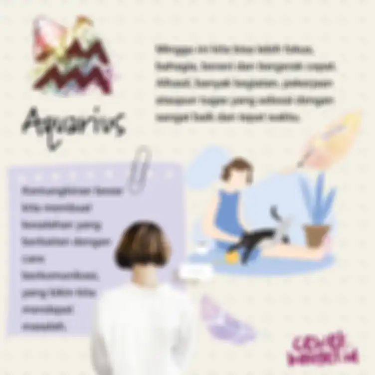 Zodiak Aquarius