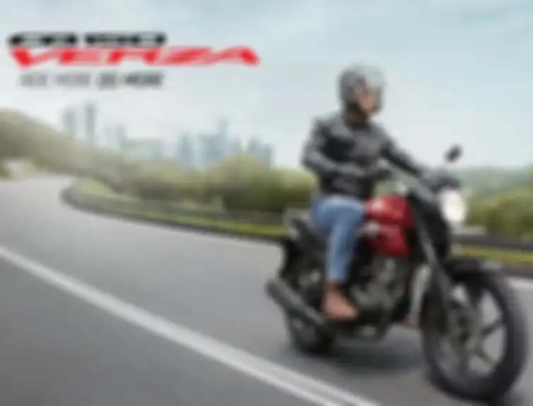 Tampilan motor spotr honda CB150 Verza.