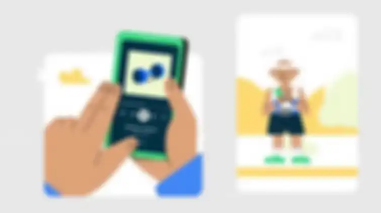 Ilustrasi aplikasi TalkBack Google