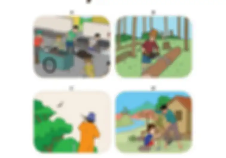 Gambar halaman 100 Buku Tematik kelas 4 SD tema 9.