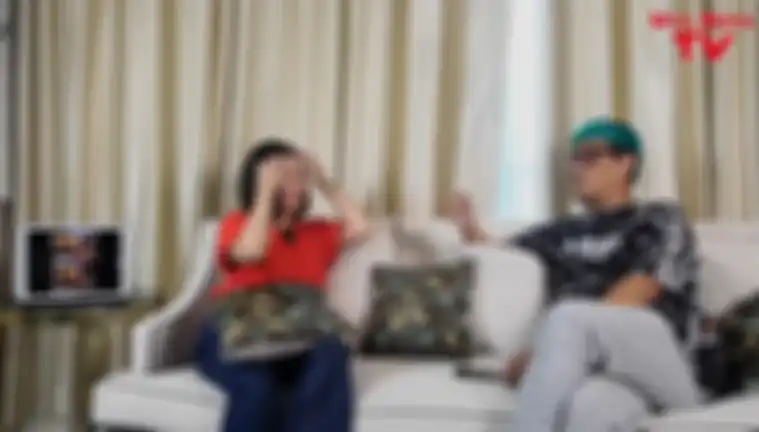 Tiara Marleen saat berbincang bersama Uya Kuya.