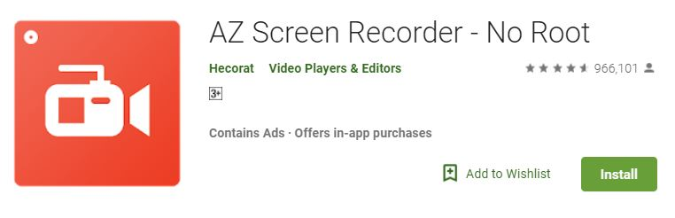 AZ Screen Recorder