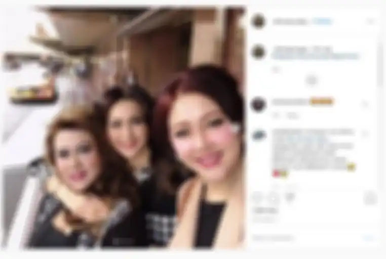Diana Pungky libuan ke Korea Selatan bersama dengan kedua temannya