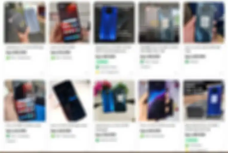 Harga HP Second POCO X3 di Tokopedia