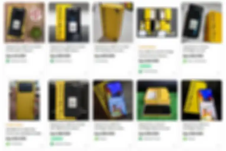 Harga HP second POCO M4 Pro di Tokopedia