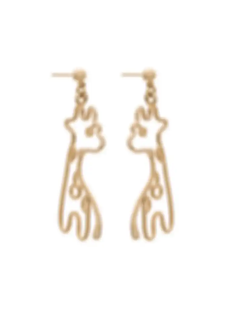 giraffe earrings