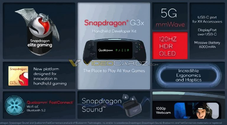 Spesifikasi chipset Snapdragon G3x
