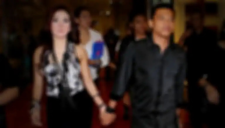 Syahrini ketika masih menjalin hubungan dengan Anang Hermansyah