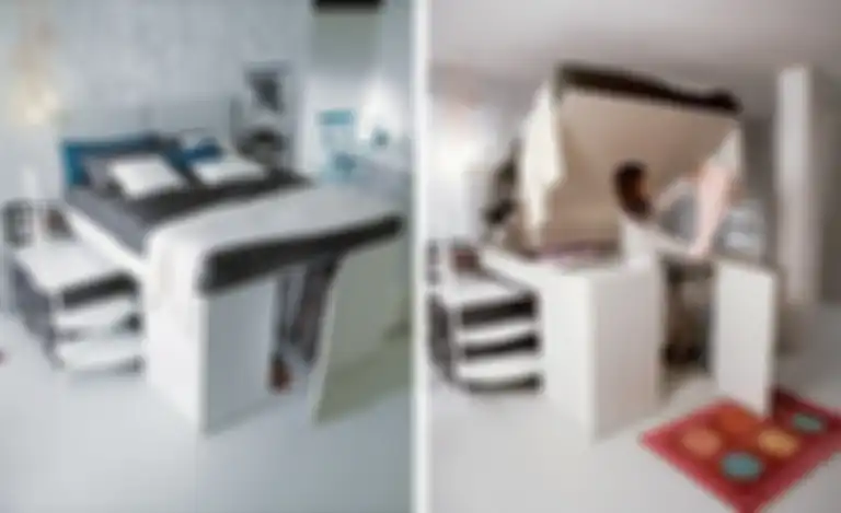Tempat tidur untuk di kamar mungil
